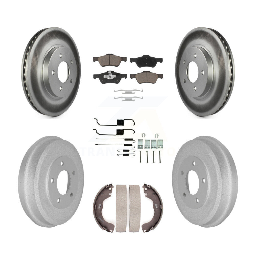 Transit Auto KGC-101920 Disc Brake Kit for 2005-2007 Ford Escape, Mercury Mariner - Front and Rear