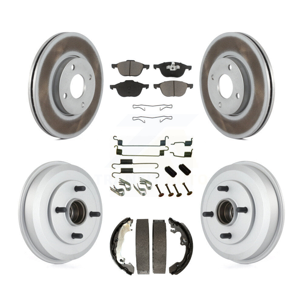 Transit Auto KGC-101922 Disc Brake Kit for 2005-2007 Ford Focus - Front and Rear