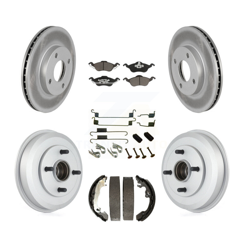 Transit Auto KGC-101924 Disc Brake Kit for 2000-2003 Ford Focus - Front and Rear