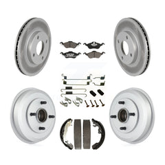 Transit Auto KGC-101924 Disc Brake Kit for 2000-2003 Ford Focus - Front and Rear