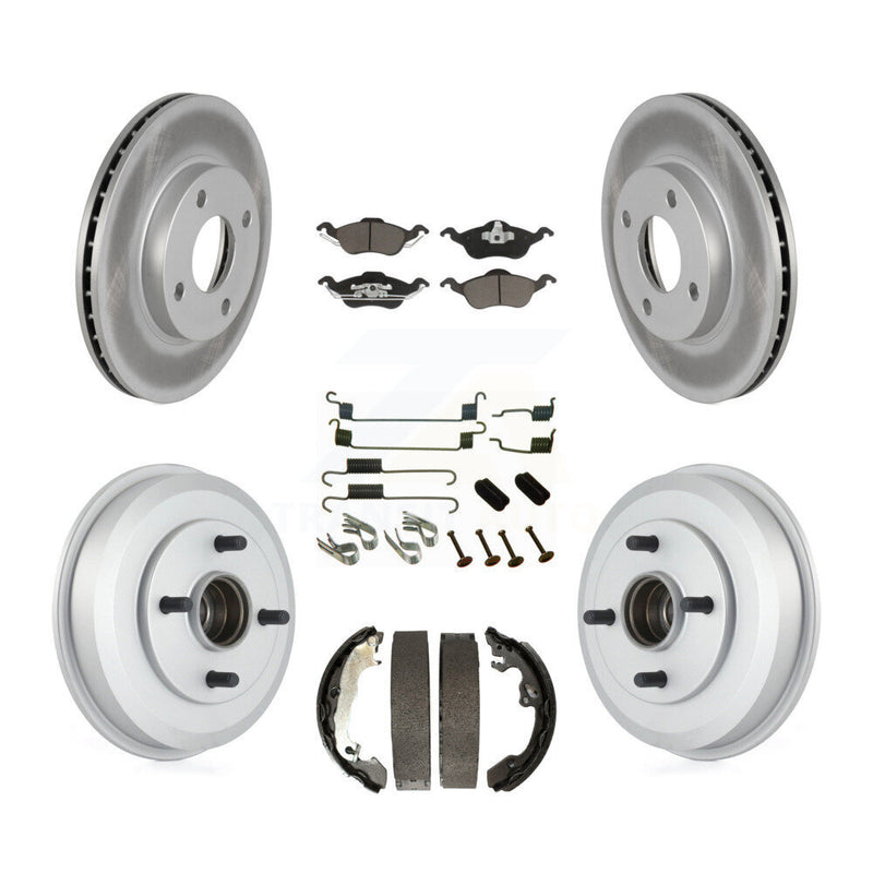 Transit Auto KGC-101924 Disc Brake Kit for 2000-2003 Ford Focus - Front and Rear