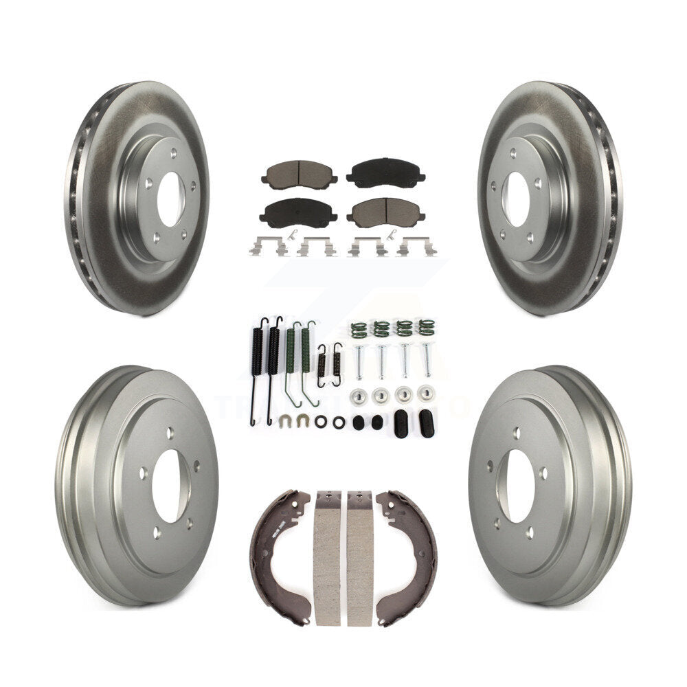 Transit Auto KGC-101928 Disc Brake Kit for 2007-2017 Dodge Caliber, Dodge Avenger and More - Front and Rear