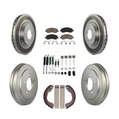 Transit Auto KGC-101928 Disc Brake Kit for 2007-2017 Dodge Caliber, Dodge Avenger and More - Front and Rear