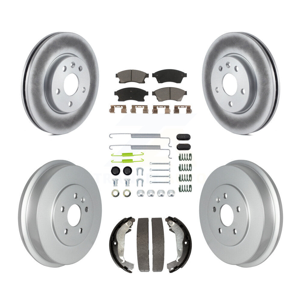 Transit Auto KGC-101932 Disc Brake Kit for 2011-2016 Chevrolet Cruze Limited, Chevrolet Cruze - Front and Rear