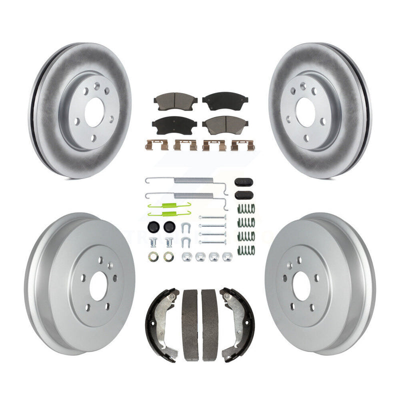 Transit Auto KGC-101932 Disc Brake Kit for 2011-2016 Chevrolet Cruze Limited, Chevrolet Cruze - Front and Rear