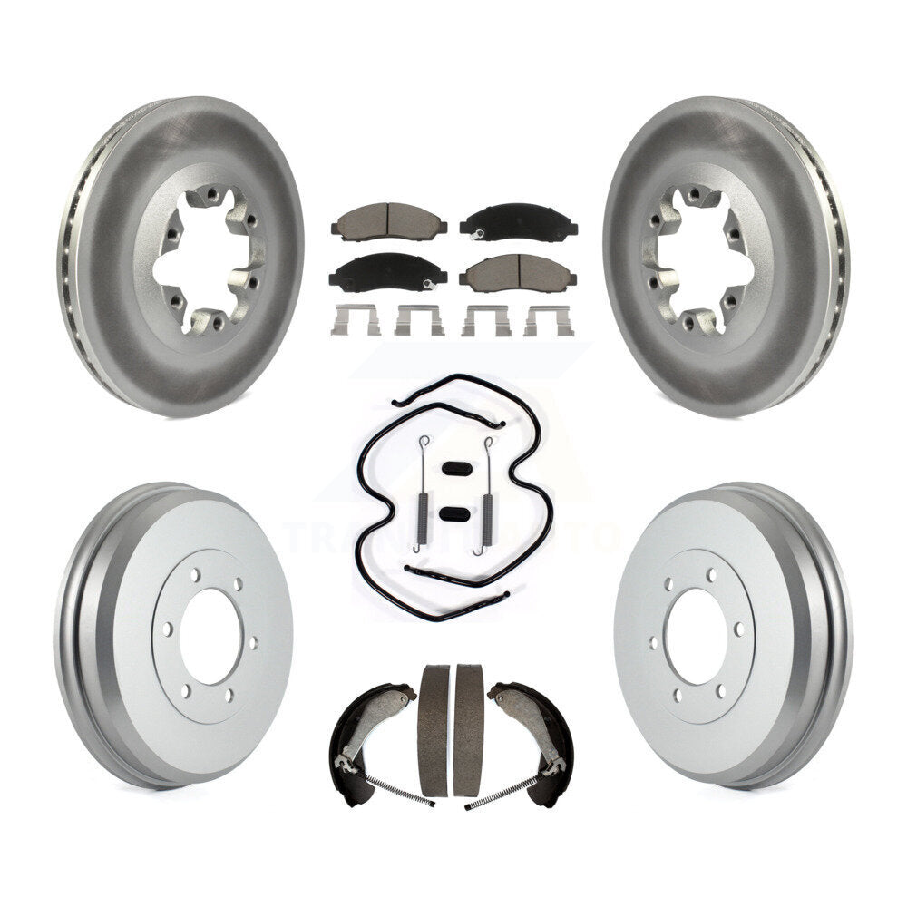 Transit Auto KGC-101933 Disc Brake Kit for 2004-2008 Isuzu i-290, Isuzu i-370 and More - Front and Rear