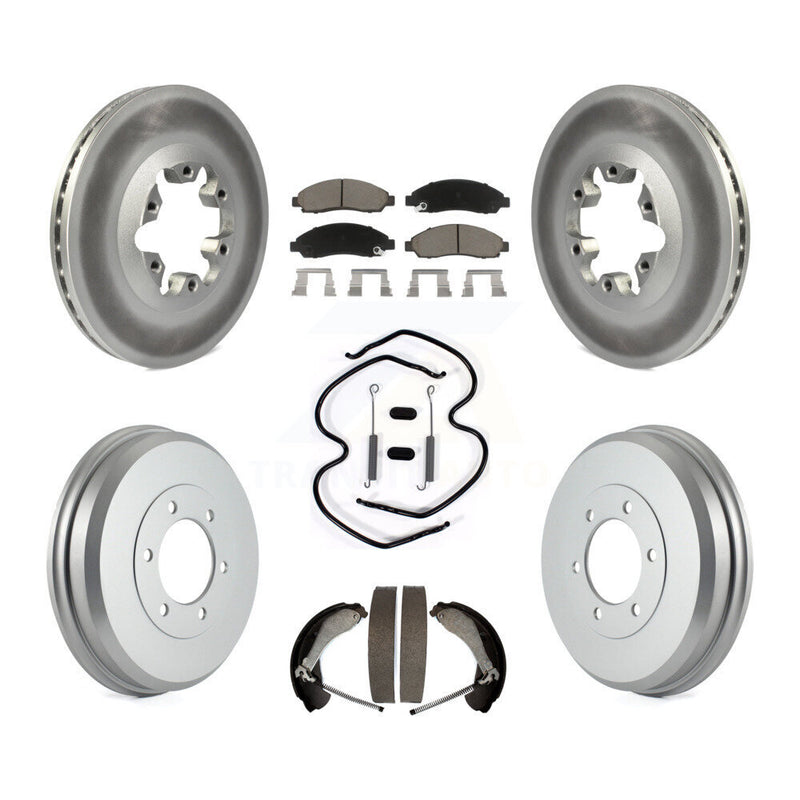 Transit Auto KGC-101933 Disc Brake Kit for 2004-2008 Isuzu i-290, Isuzu i-370 and More - Front and Rear