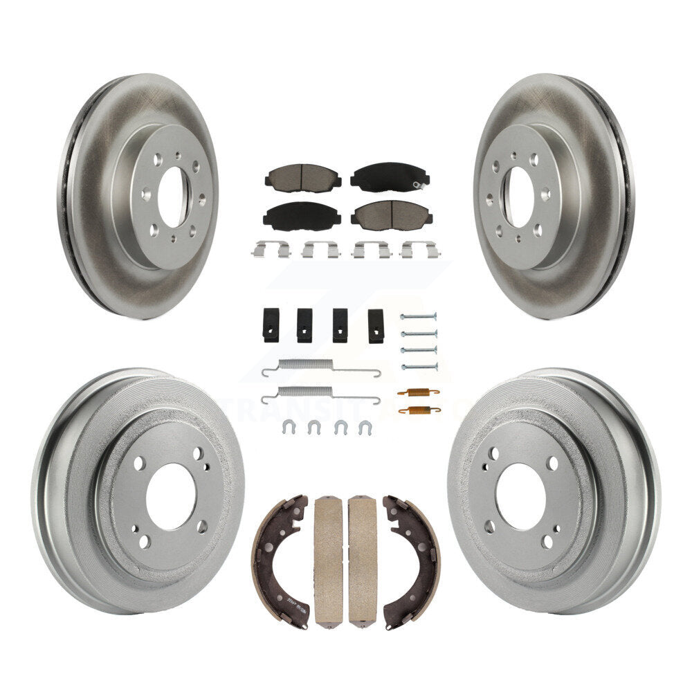 Transit Auto KGC-101935 Disc Brake Kit for 1996-2000 Honda Civic, Acura EL - Front and Rear