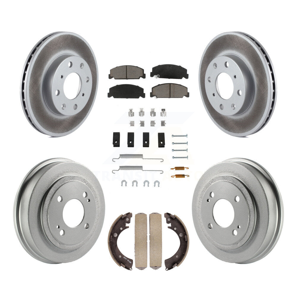 Transit Auto KGC-101936 Disc Brake Kit for 1996-2000 Honda Civic - Front and Rear