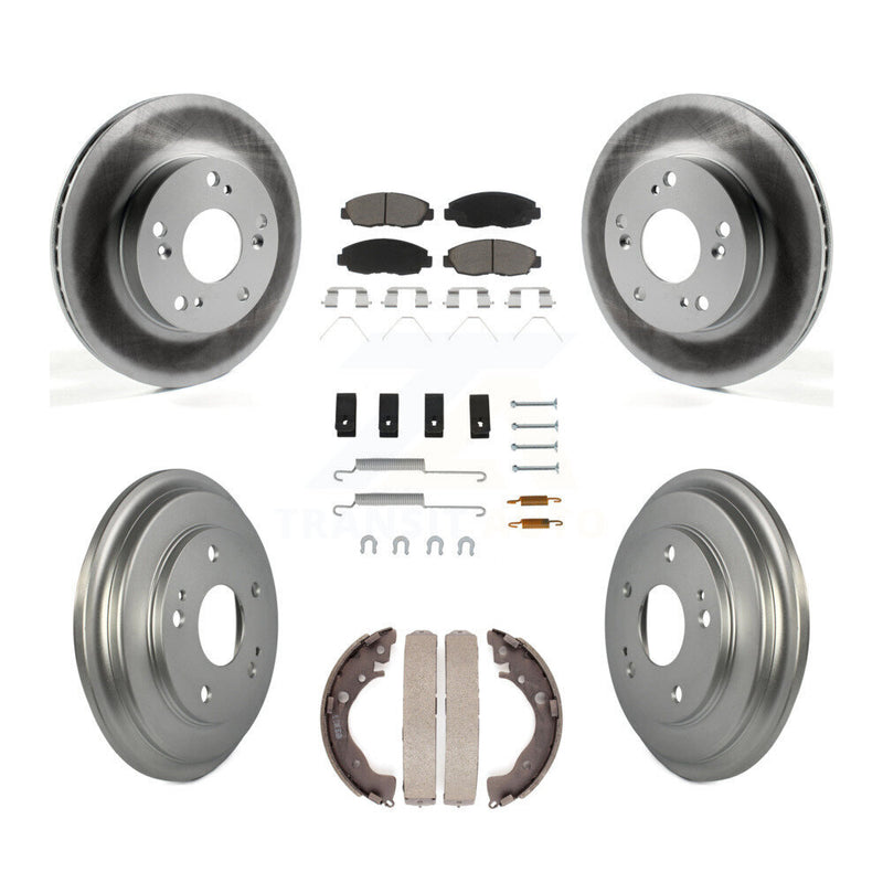 Transit Auto KGC-101937 Disc Brake Kit for 2012-2015 Honda Civic - Front and Rear