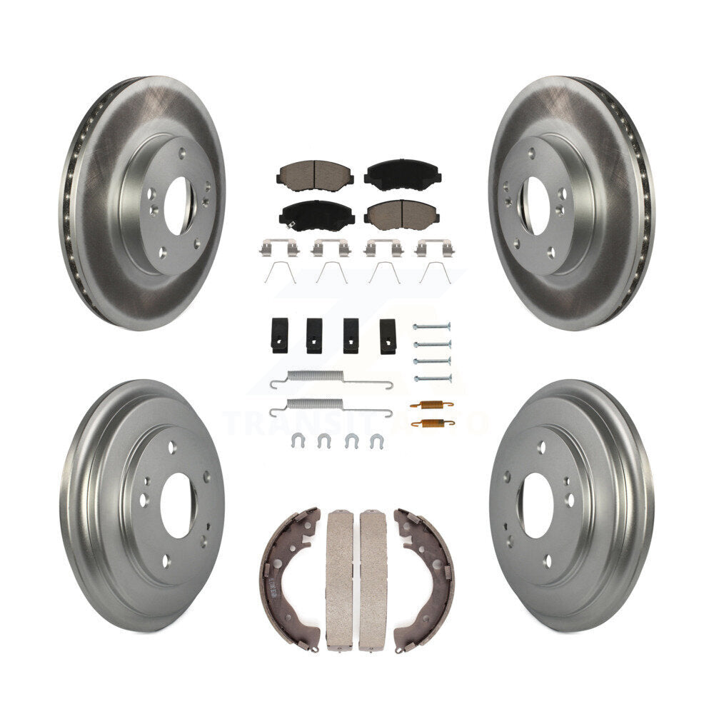 Transit Auto KGC-101938 Disc Brake Kit for 2013-2015 Honda Civic - Front and Rear