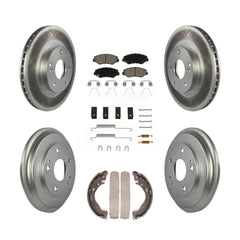 Transit Auto KGC-101938 Disc Brake Kit for 2013-2015 Honda Civic - Front and Rear
