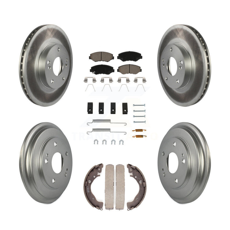 Transit Auto KGC-101938 Disc Brake Kit for 2013-2015 Honda Civic - Front and Rear