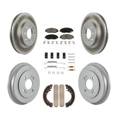 Transit Auto KGC-101940 Disc Brake Kit for 2001-2005 Honda Civic - Front and Rear