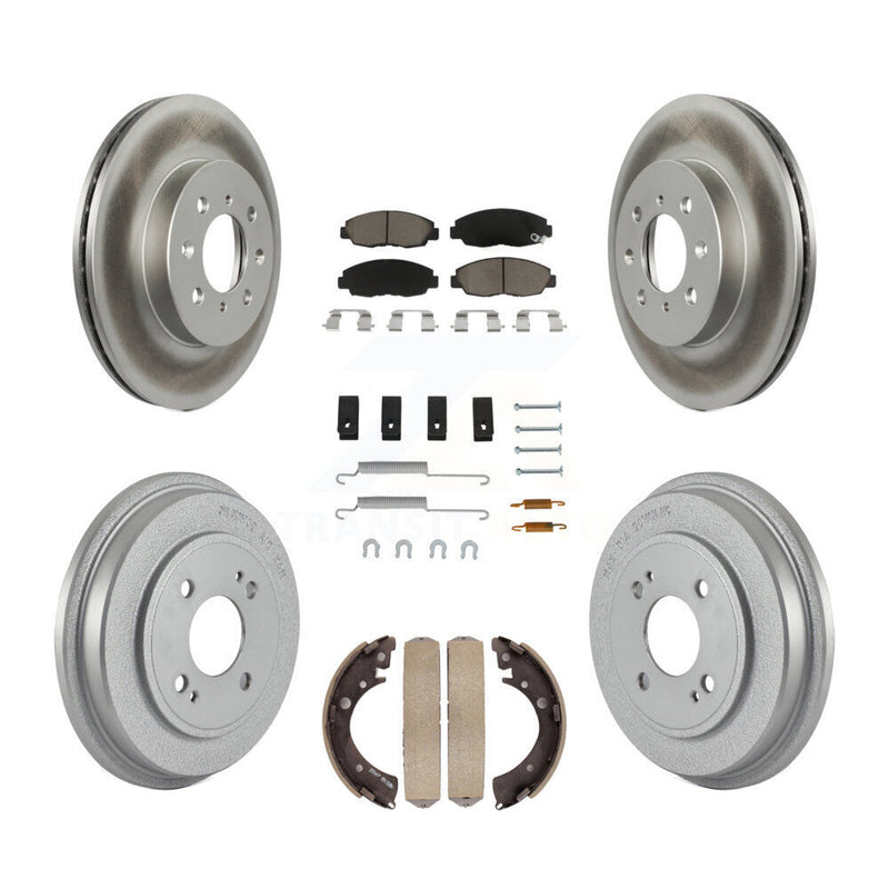 Transit Auto KGC-101940 Disc Brake Kit for 2001-2005 Honda Civic - Front and Rear