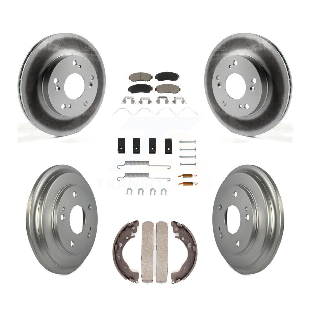 Transit Auto KGC-101941 Disc Brake Kit for 2015 Honda Civic - Front and Rear