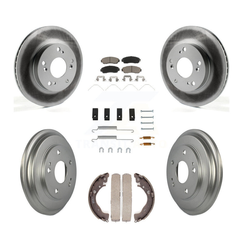 Transit Auto KGC-101941 Disc Brake Kit for 2015 Honda Civic - Front and Rear
