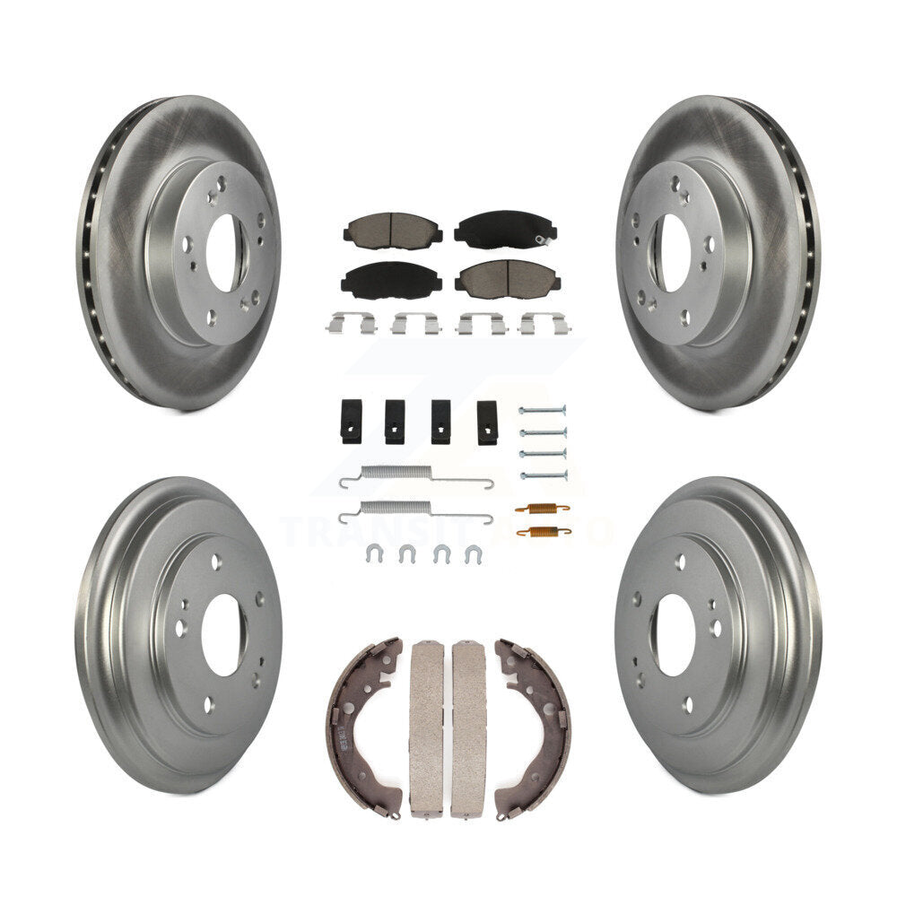 Transit Auto KGC-101942 Disc Brake Kit for 2006-2011 Honda Civic - Front and Rear