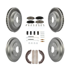 Transit Auto KGC-101942 Disc Brake Kit for 2006-2011 Honda Civic - Front and Rear