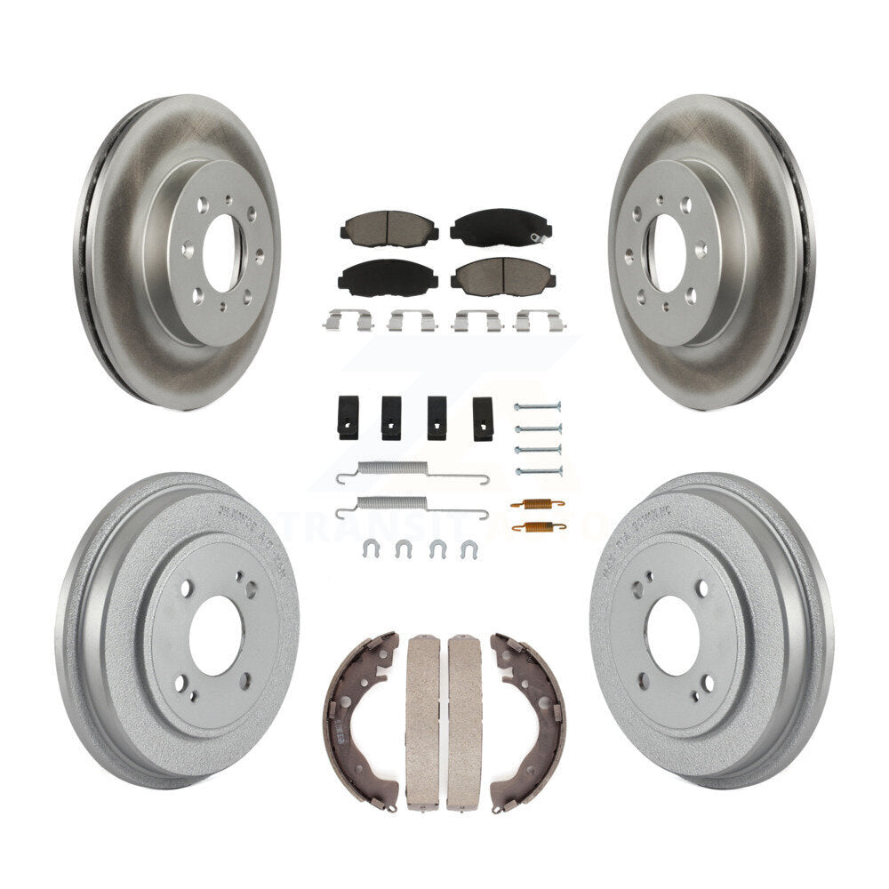 Transit Auto KGC-101943 Disc Brake Kit for 2010-2014 Honda Insight - Front and Rear