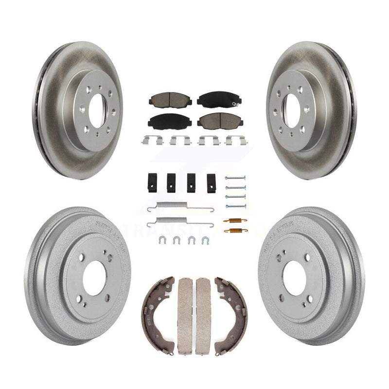 Transit Auto KGC-101943 Disc Brake Kit for 2010-2014 Honda Insight - Front and Rear