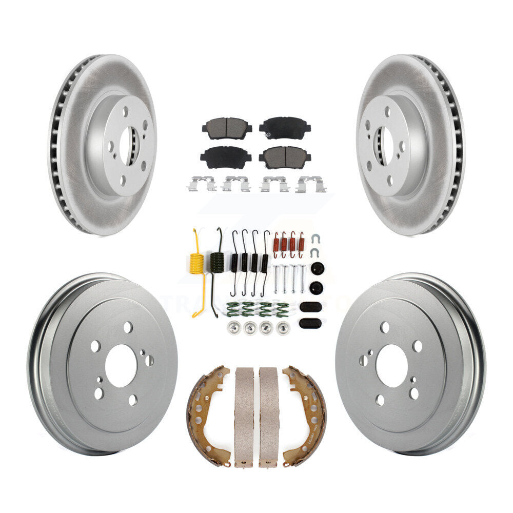 Transit Auto KGC-101946 Disc Brake Kit for 2004-2007 Toyota Prius - Front and Rear