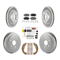 Transit Auto KGC-101946 Disc Brake Kit for 2004-2007 Toyota Prius - Front and Rear