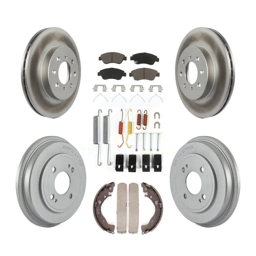 Transit Auto KGC-101947 Disc Brake Kit for 2009-2013 Honda Fit - Front and Rear