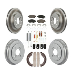 Transit Auto KGC-101947 Disc Brake Kit for 2009-2013 Honda Fit - Front and Rear
