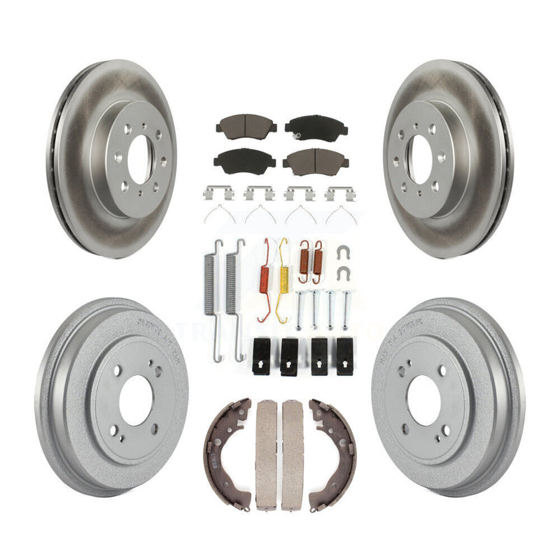 Transit Auto KGC-101947 Disc Brake Kit for 2009-2013 Honda Fit - Front and Rear