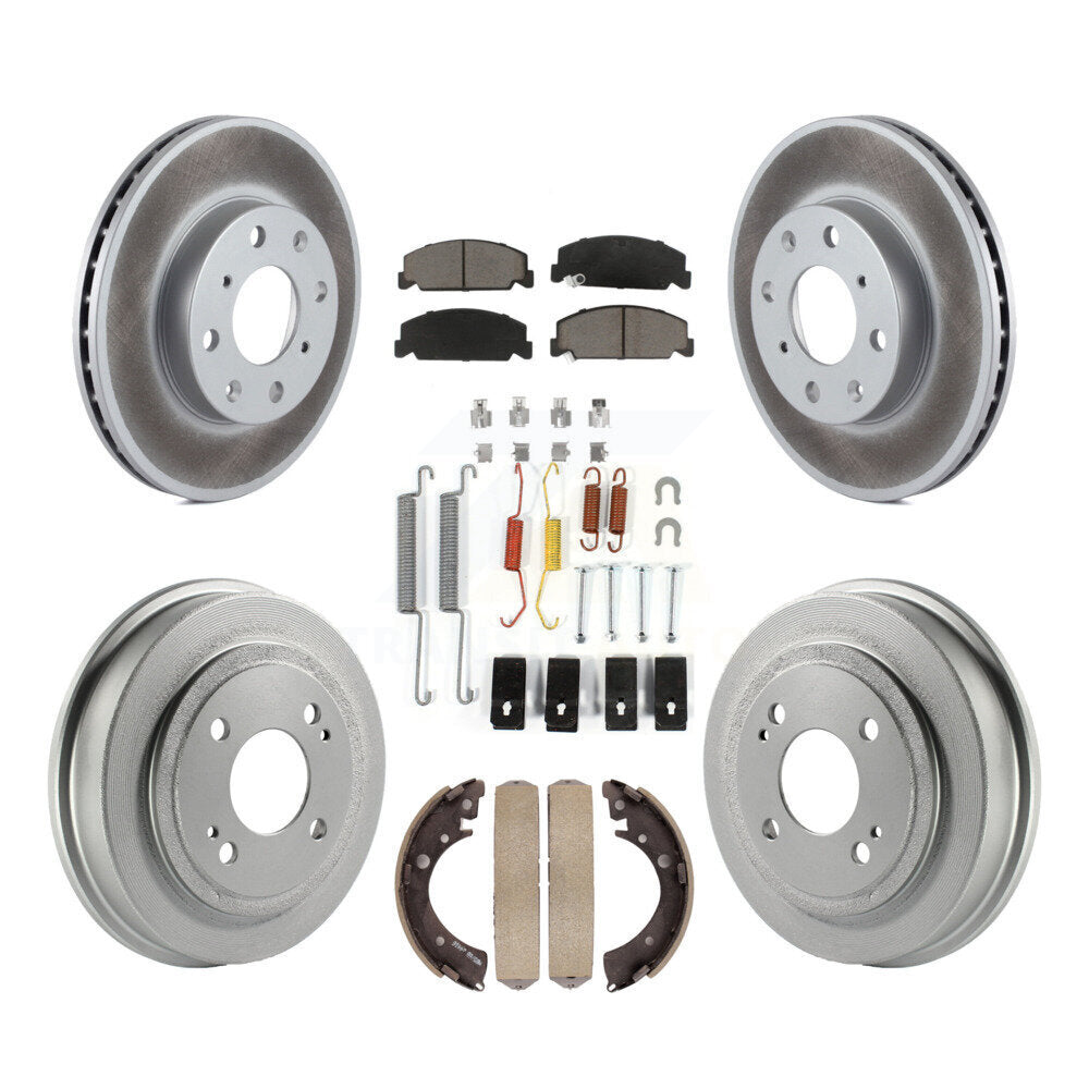 Transit Auto KGC-101949 Disc Brake Kit for 1992-1995 Honda Civic - Front and Rear