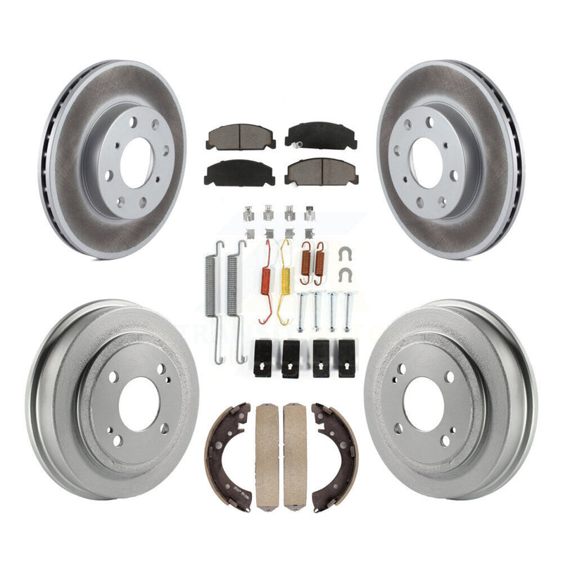 Transit Auto KGC-101949 Disc Brake Kit for 1992-1995 Honda Civic - Front and Rear