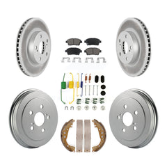 Transit Auto KGC-101951 Disc Brake Kit for 2008 Toyota Prius - Front and Rear