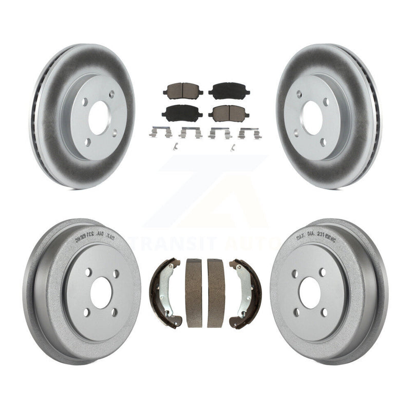 Transit Auto KGC-101959 Disc Brake Kit for 2003-2008 Pontiac G5, Chevrolet Cobalt and More - Front and Rear