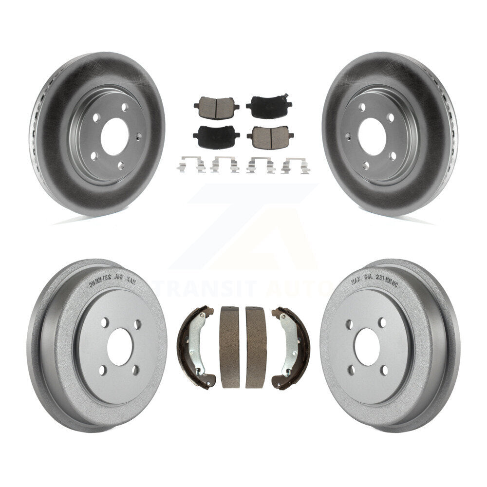 Transit Auto KGC-101960 Disc Brake Kit for 2006 Pontiac Pursuit - Front and Rear