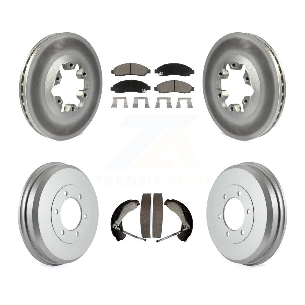Transit Auto KGC-101968 Disc Brake Kit for 2004-2008 Isuzu i-290, Isuzu i-370 and More - Front and Rear