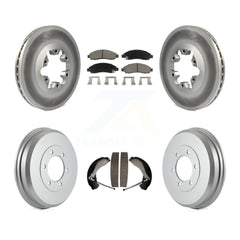 Transit Auto KGC-101968 Disc Brake Kit for 2004-2008 Isuzu i-290, Isuzu i-370 and More - Front and Rear