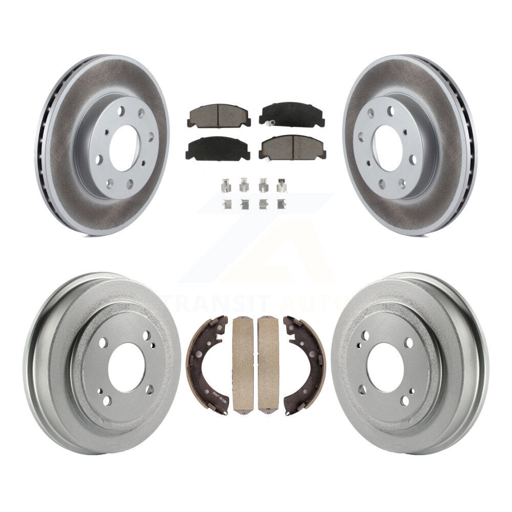 Transit Auto KGC-101969 Disc Brake Kit for 1992-2000 Honda Civic - Front and Rear