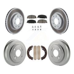Transit Auto KGC-101969 Disc Brake Kit for 1992-2000 Honda Civic - Front and Rear