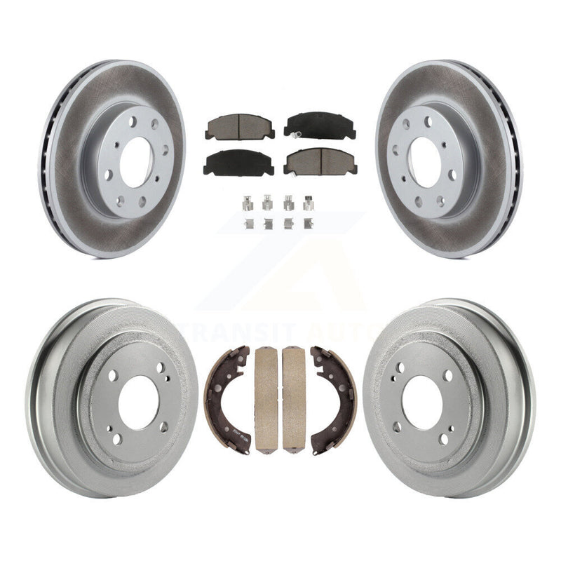 Transit Auto KGC-101969 Disc Brake Kit for 1992-2000 Honda Civic - Front and Rear