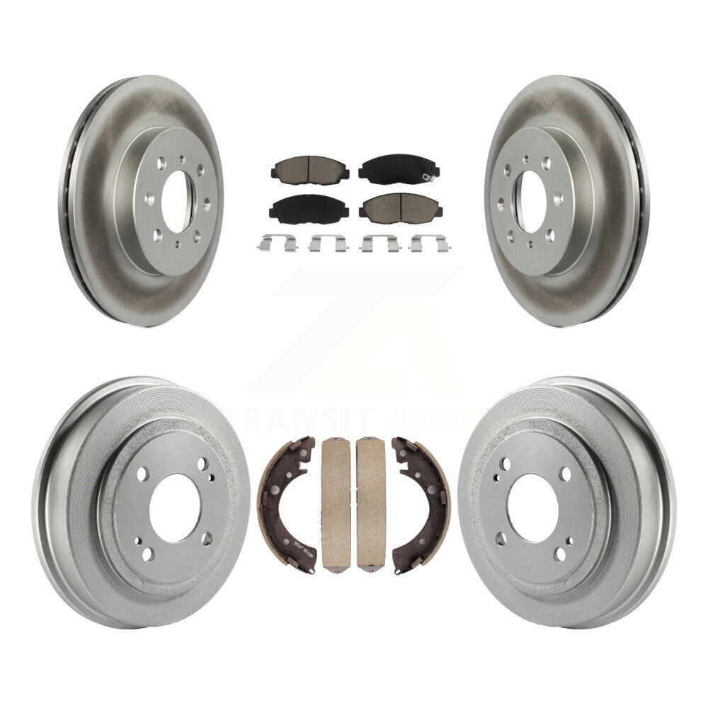 Transit Auto KGC-101970 Disc Brake Kit for 1996-2000 Honda Civic, Acura EL - Front and Rear