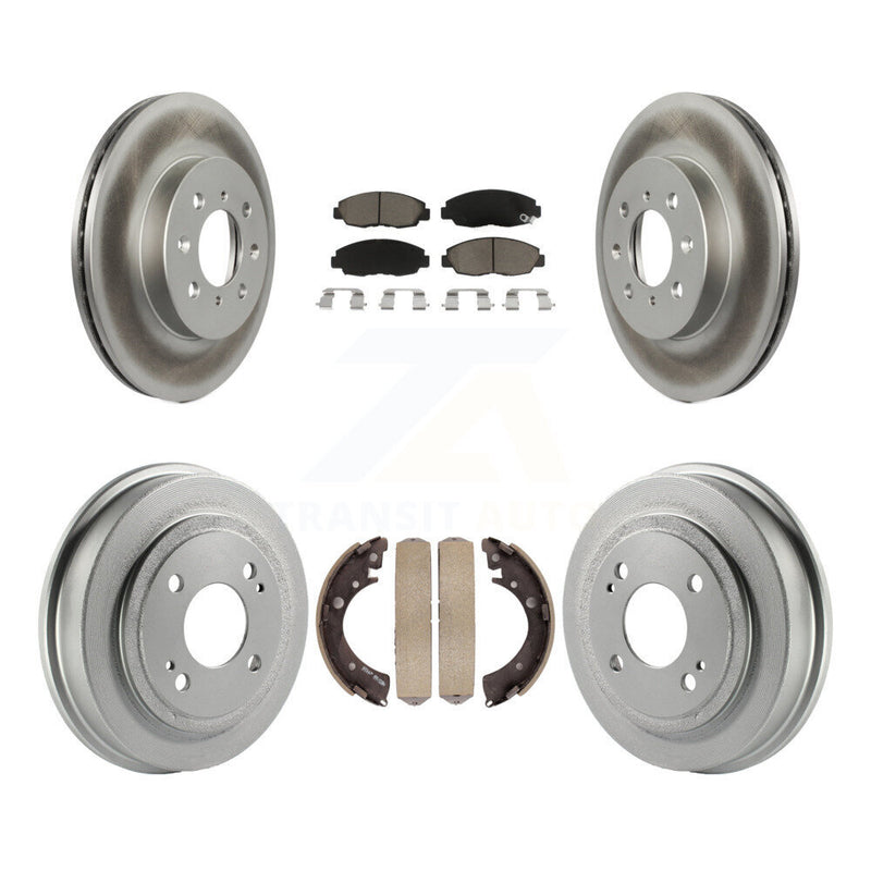 Transit Auto KGC-101970 Disc Brake Kit for 1996-2000 Honda Civic, Acura EL - Front and Rear