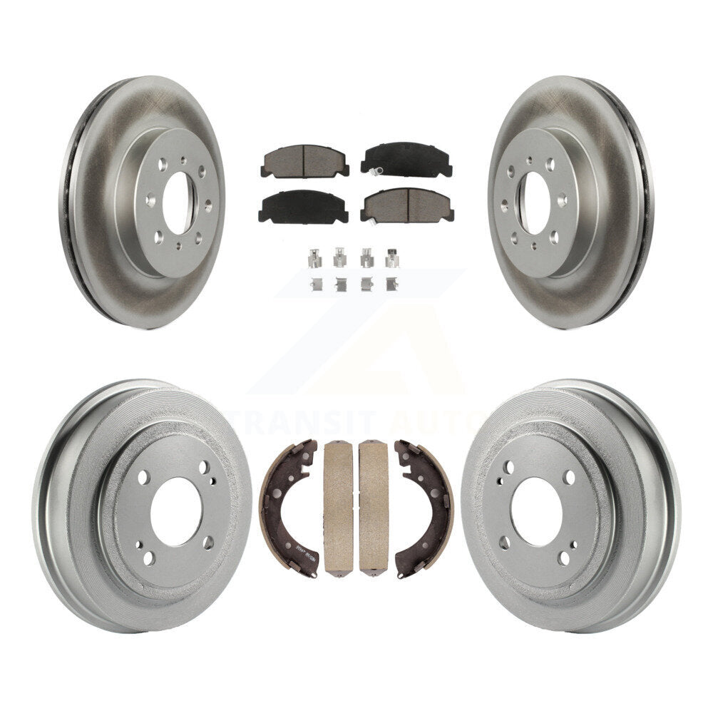 Transit Auto KGC-101971 Disc Brake Kit for 1997 Honda Civic - Front and Rear