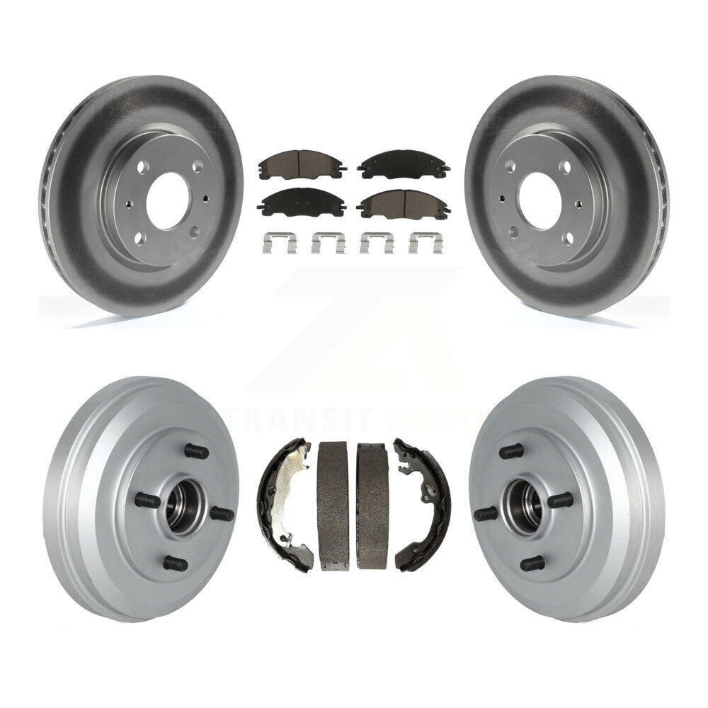 Transit Auto KGC-101973 Disc Brake Kit for 2009-2011 Ford Focus - Front and Rear