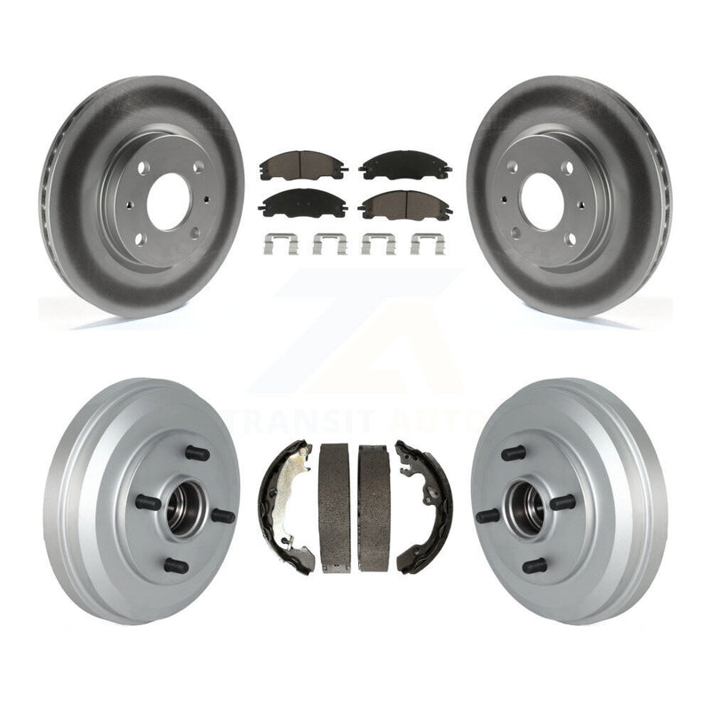 Transit Auto KGC-101973 Disc Brake Kit for 2009-2011 Ford Focus - Front and Rear