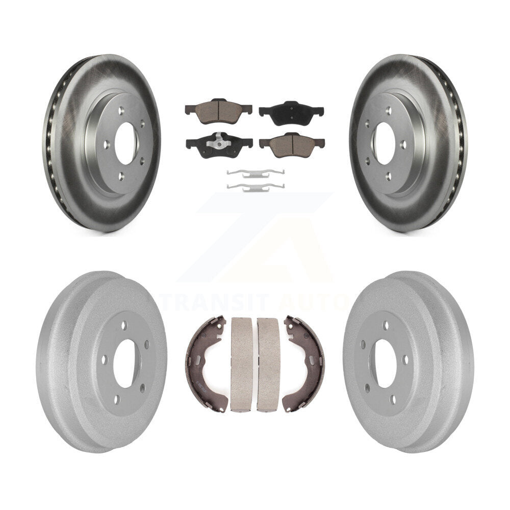 Transit Auto KGC-101974 Disc Brake Kit for 2005-2007 Ford Escape, Mercury Mariner, Mazda Tribute - Front and Rear