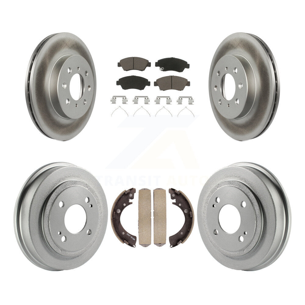 Transit Auto KGC-101978 Disc Brake Kit for 2007-2008 Honda Fit - Front and Rear