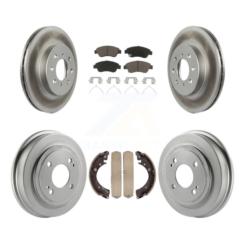 Transit Auto KGC-101978 Disc Brake Kit for 2007-2008 Honda Fit - Front and Rear