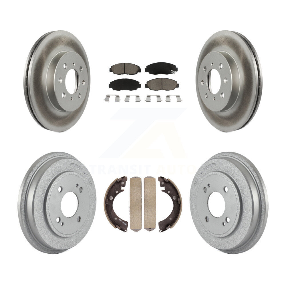 Transit Auto KGC-101980 Disc Brake Kit for 2001-2005 Honda Civic - Front and Rear