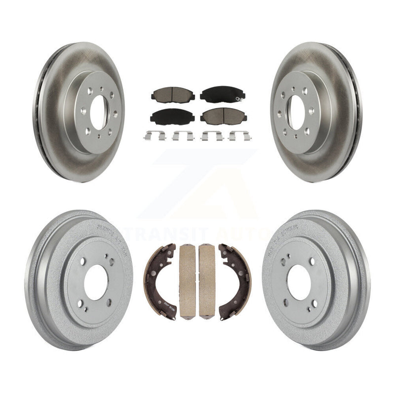Transit Auto KGC-101980 Disc Brake Kit for 2001-2005 Honda Civic - Front and Rear